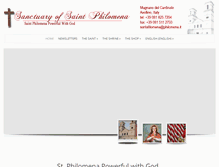 Tablet Screenshot of philomena.us